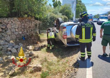 Straulas: incidente stradale sulla statale 125