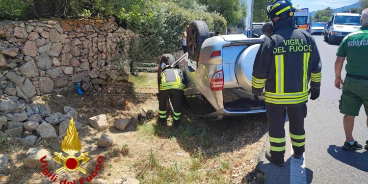 Straulas: incidente stradale sulla statale 125