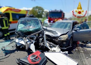 Quartu Sant’Elena: incidente stradale in via Marconi