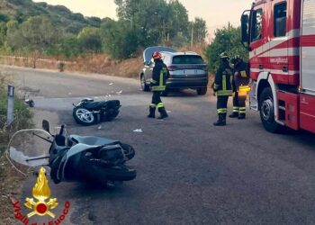 Golfo Aranci: incidente stradale sulla provinciale 16