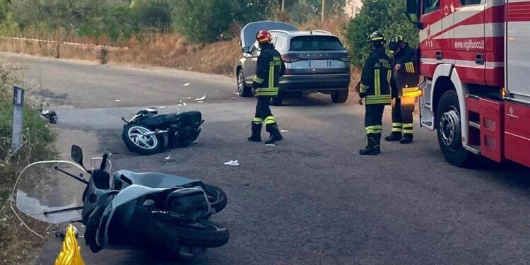 Golfo Aranci: incidente stradale sulla provinciale 16