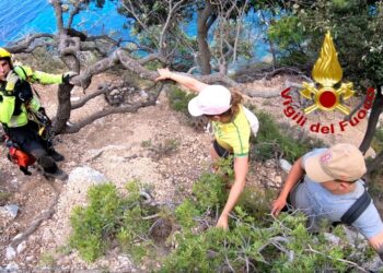 Baunei: soccorsi due turisti lussemburghesi