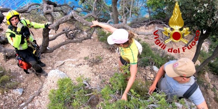 Baunei: soccorsi due turisti lussemburghesi