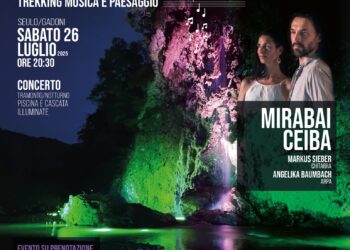 A Seulo, trekking, musica e paesaggio: il 26 luglio concerto al tramonto e sotto le stelle a Sa Stiddiosa con il duo Mirabai Ceiba