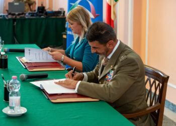 E’ stata firmata la convenzione tra il ministero della Difesa e la società Vedetta 2 Mondialpol S.p.A.