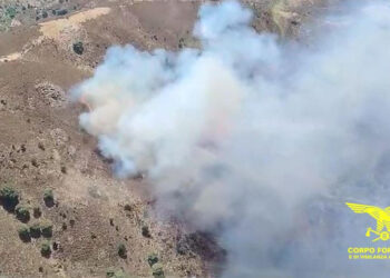 Incendi a Cardedu, Genoni, Sinnai e San Nicolò d’Arcidano