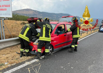 Incidente stradale nelle campagne di Birori