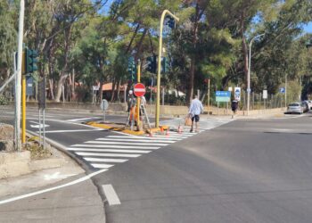 Sassari: eseguiti i lavori lungo la provinciale che costeggia il litorale di Platamona