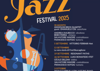 Dal 30 agosto al 3 ottobre 2025 Quartu Sant’Elena ospita la settima edizione di “The Old Tipsy Jazz Festival”