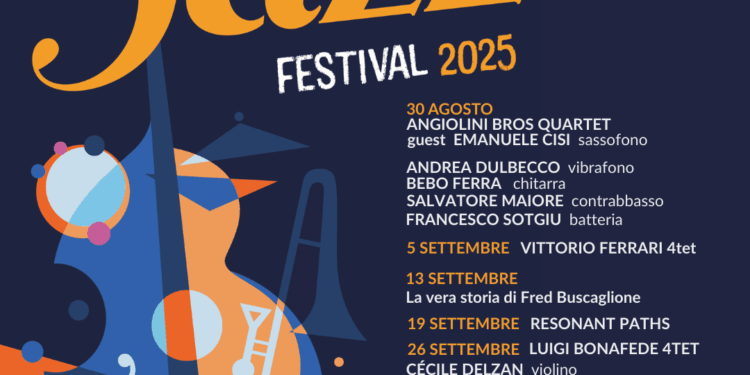 Dal 30 agosto al 3 ottobre 2025 Quartu Sant’Elena ospita la settima edizione di “The Old Tipsy Jazz Festival”
