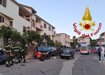 La Maddalena: incidente stradale in via Padule