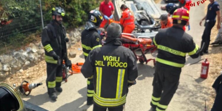 Porto Torres: incidente stradale a Serra di Lioni