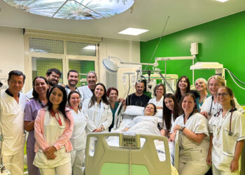 Parto trigemino al Policlinico Duilio Casula