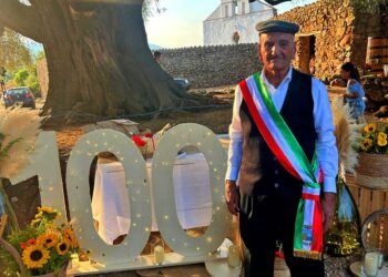 Baunei: i cent’anni di zio Pietro Cabras