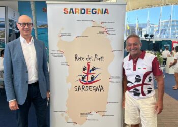 Salone della nautica di Genova: l’assessore Franco Cuccureddu allo stand della Rete dei porti della Sardegna