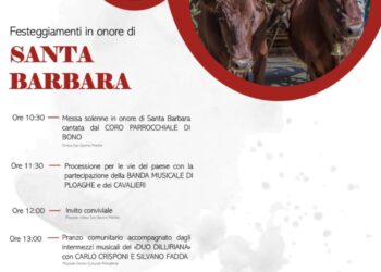 Esporlatu in festa per Santa Barbara