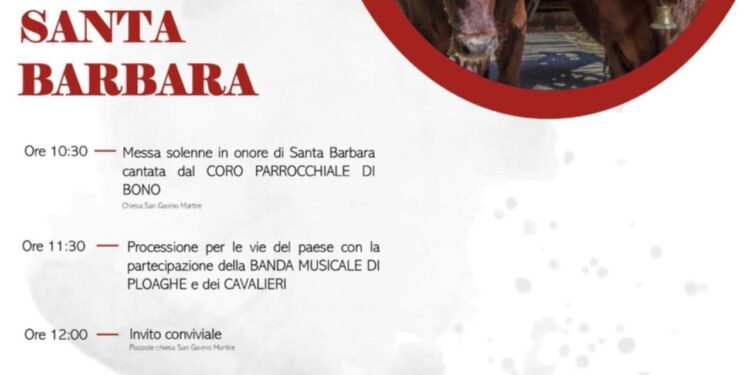 Esporlatu in festa per Santa Barbara