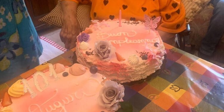 Bonnanaro: i 101 anni di zia Maria Grazia Masala