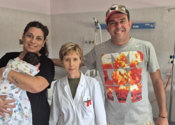 Parto da record al San Martino di Oristano: Martina ha pesato 5 chili e 250 grammi