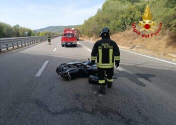 Incidente stradale all’altezza del bivio di Orune