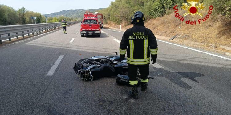 Incidente stradale all’altezza del bivio di Orune
