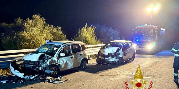 Cannigione: incidente stradale sulla statale 125