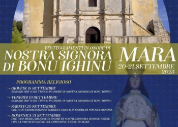 Mara: i festeggiamenti in onore di Nostra Signora di Bonu Ighinu