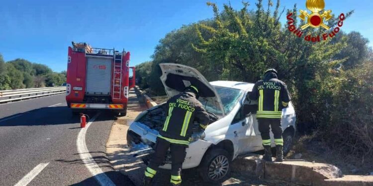 Paulilatino: incidente stradale all’altezza di Santa Cristina