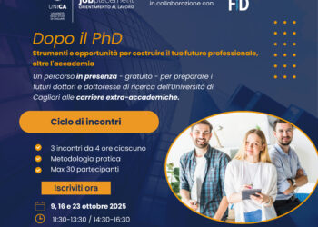 Percorsi di orientamento per dottorandi e dottorande, ciclo di incontri per un futuro dopo il PhD