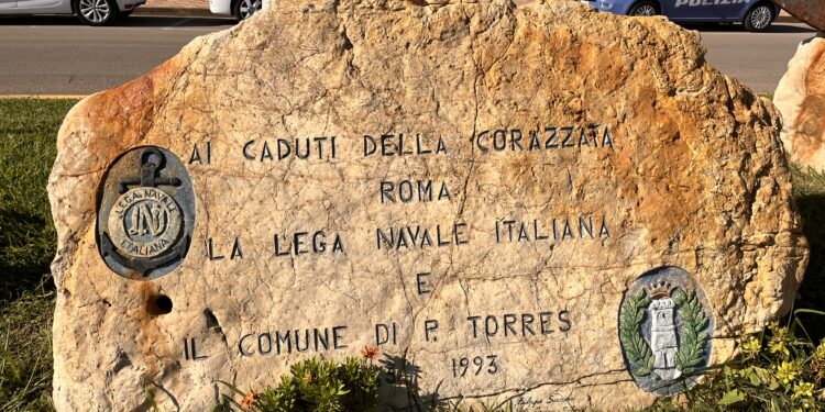 Martedì 9 settembre, a Porto Torres, si terrà la cerimonia commemorativa dell’affondamento della Corazzata Roma