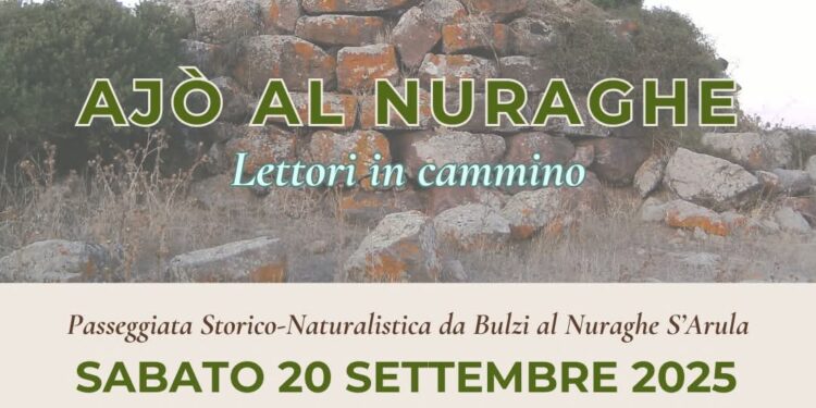 A Bulzi “Ajò al Nuraghe – lettori in cammino”