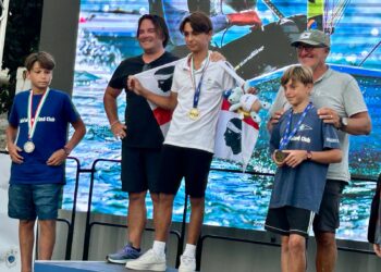 Tavole a vela: il cagliaritano Francesco Cao è campione italiano Under 15 della classe Techno 293. Claudio Capitta è primo tra gli Under 15 negli IQfoil