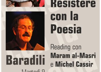Baradili: arriva il reading “Resistere con la poesia”