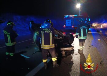 Talana: incidente stradale sulla statale 389, un uomo in ospedale