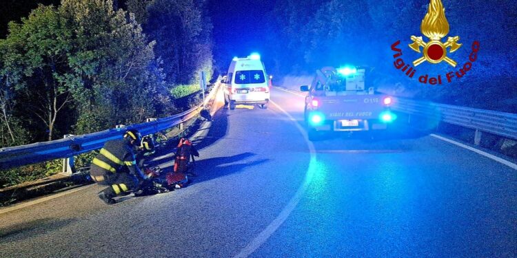 Bortigiadas: salvato un ragazzo precipitato in un dirupo