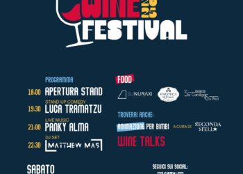A Costa Rei nasce il Costa Rei Wine Festival: appuntamento il 6 settembre, dalle ore 18.00, in piazza Colombo