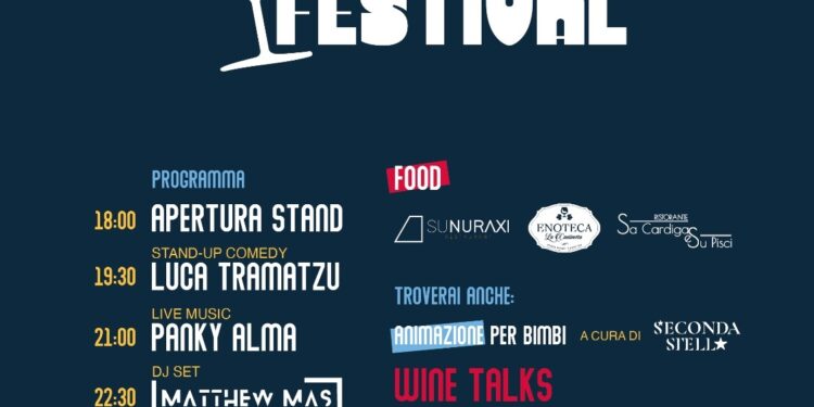 A Costa Rei nasce il Costa Rei Wine Festival: appuntamento il 6 settembre, dalle ore 18.00, in piazza Colombo