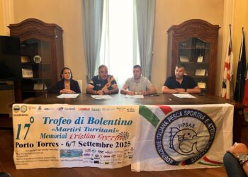 Presentato a Porto Torres il 17° “Trofeo di Bolentino Martiri Turritani-Memorial Cristian Grezza” in programma sabato 6 e domenica 7 settembre