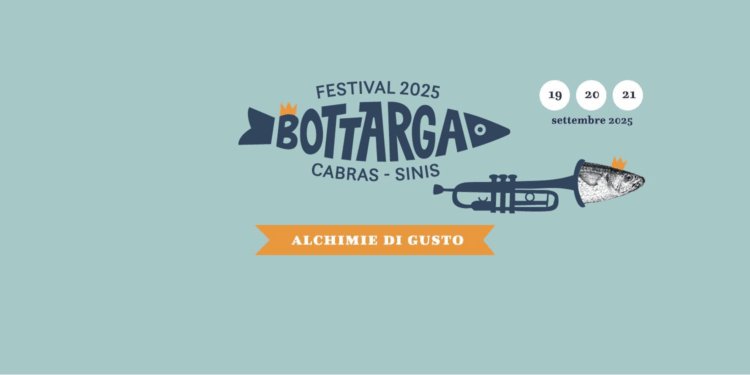 Venerdì 19 settembre a Cabras prende il via il Festival della Bottarga 2025: tradizione, gusto e musica alla Peschiera Mar’e Pontis