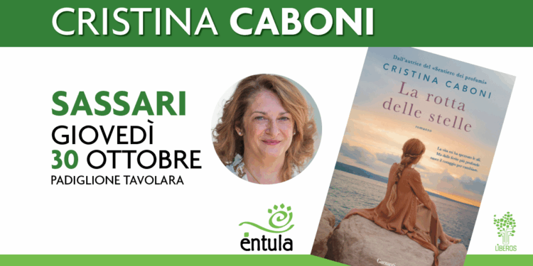 A Sassari Cristina Caboni presenta “La rotta delle stelle”