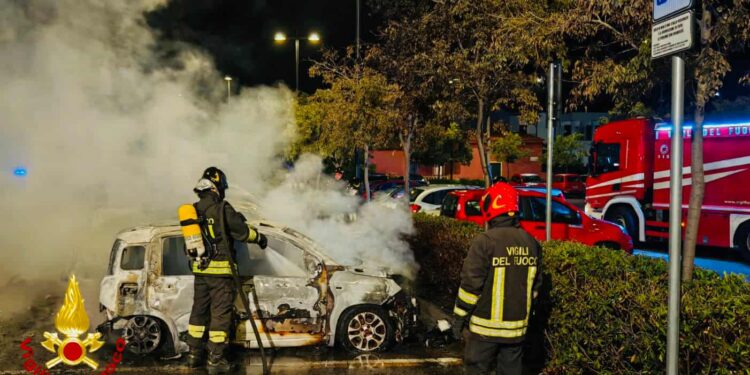 Incendi di autovetture a Olbia