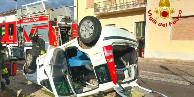 Incidente stradale a Ghilarza