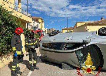 Olbia: incidente stradale in via Ambalagi
