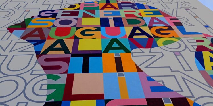 Ploaghe: ecco il murale sulla “Carta dei diritti”