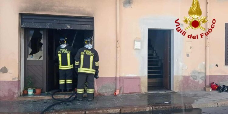 Sorso: esplosione nella cucina di un edificio in via Unità d’Italia