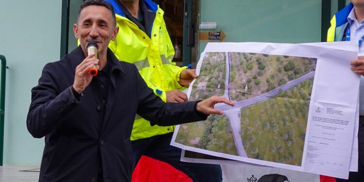 Al via i lavori dell’incrocio in prossimità dell’ospedale San Camillo a Sassari. L’assessore Antonio Piu: «Il cantiere si avvia puntuale, come da cronoprogramma»