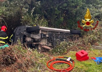 Padru: incidente stradale sulla provinciale 24