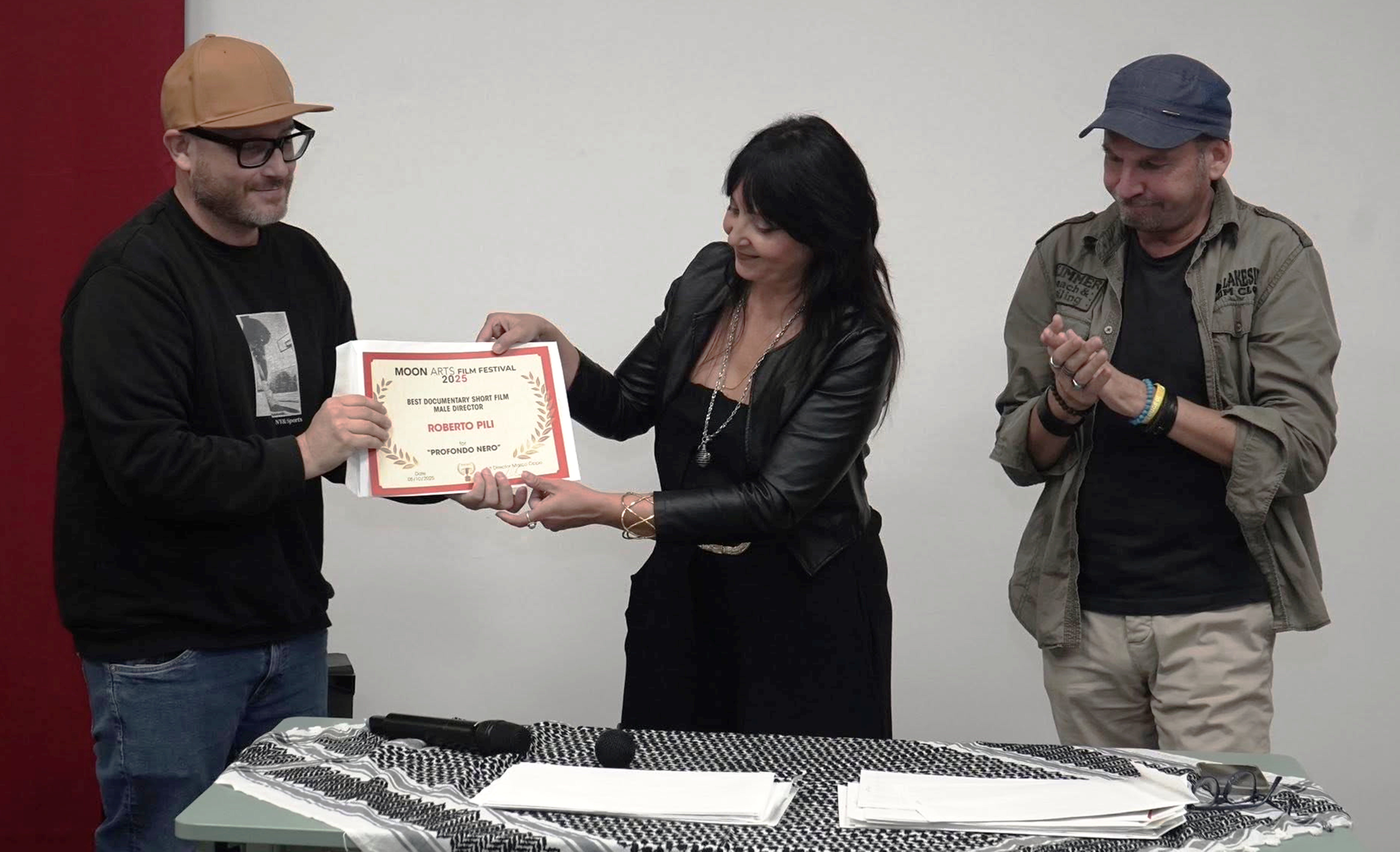 Doppio successo per “Profondo nero” al Moon Arts Film Festival 2025