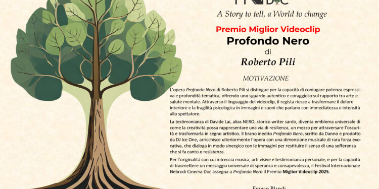 Profondo Nero dei Fratelli Pili s’è aggiudicato il Premio Miglior Videoclip al Nebrodi Cinema DOC 2025