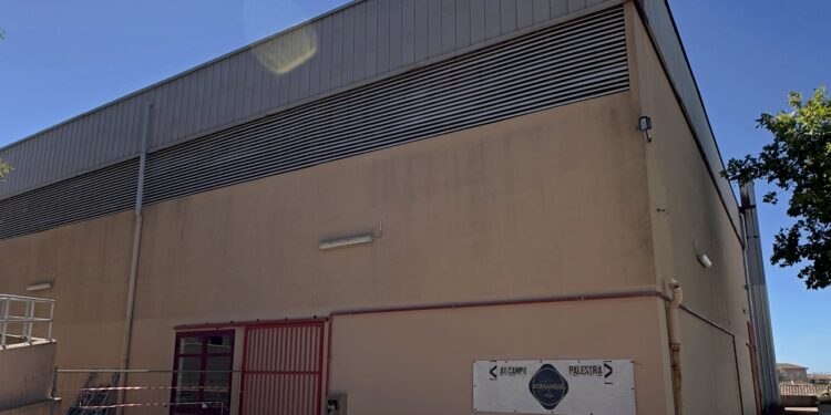 Al via i lavori per trasformare la palestra di Montigeddu in un Palasport